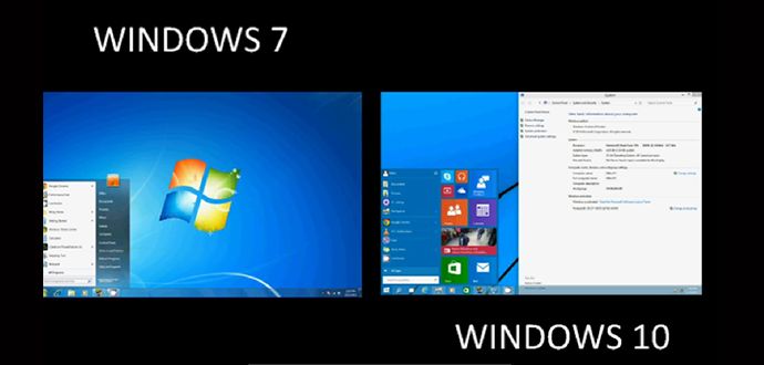Windows 10 dan Windows 7 – 8 e Geçme