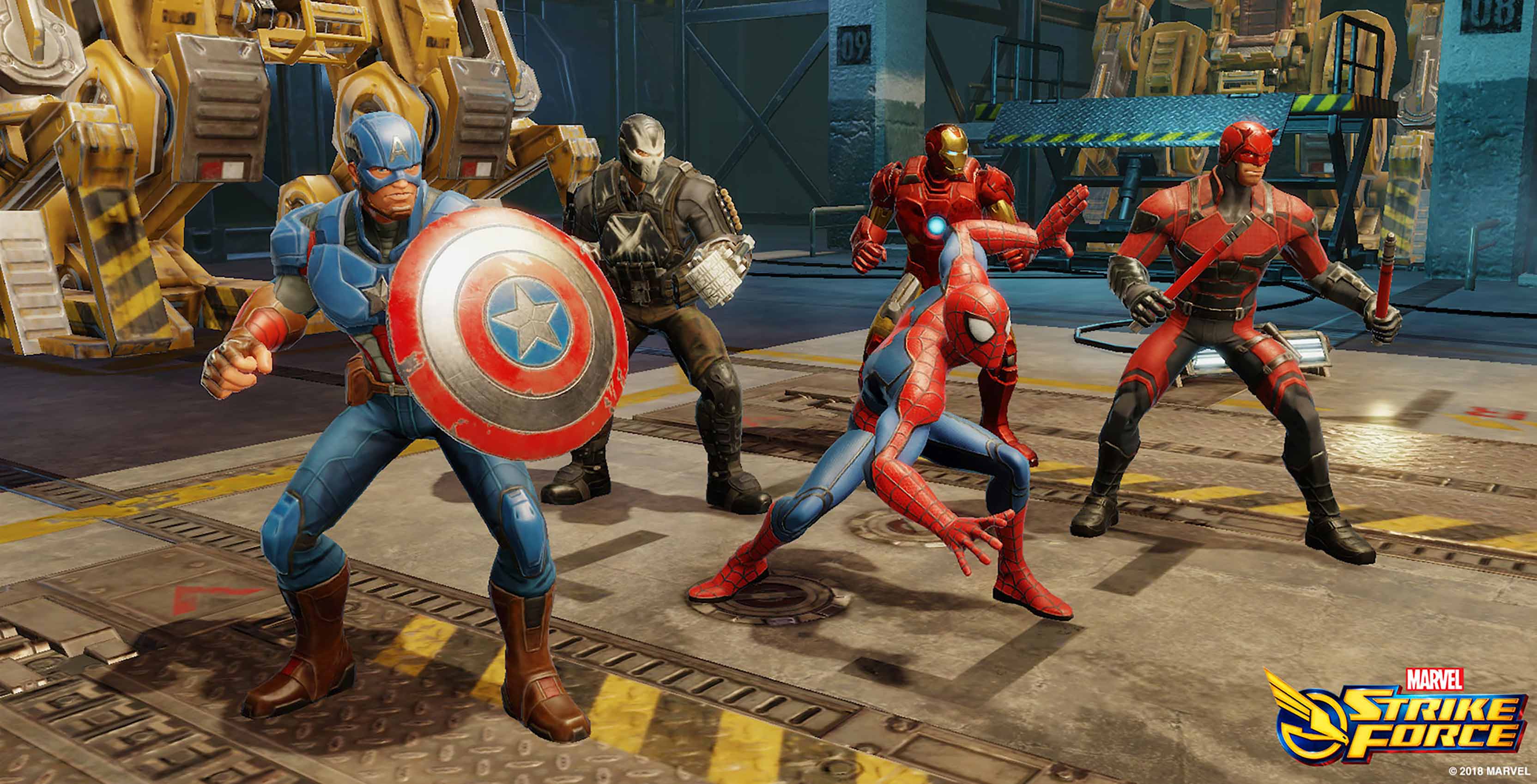 Marvel Strike Force şimdi iOS ve Android’de RPG Ücretsiz