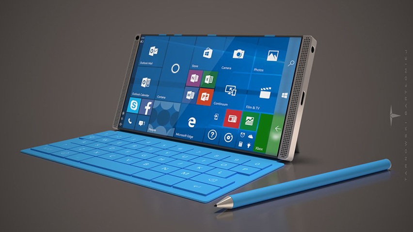 Surface Phone 5 Katlanan Cep Telefonu Büyük İlgi Çekecek