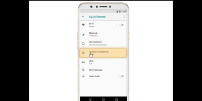 Android’de mobil Hotspot nasıl ayarlanır?