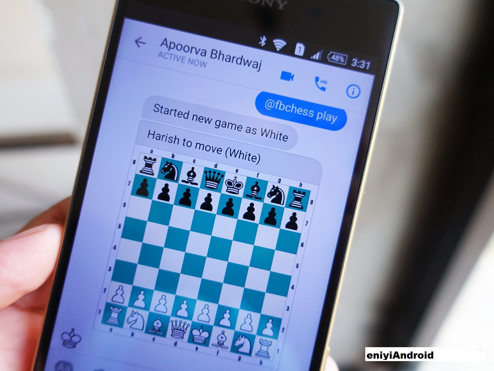 Facebook Messenger’ın gizli satranç oyunu olduğunu biliyor muydunuz?