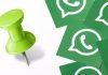 WhatsApp sohbet sabitleme iPhone ve Android