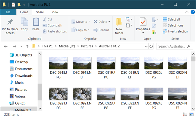 Windows 10’da RAW Görüntü Dosyaları Nasıl Açılır
